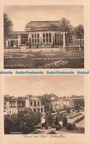 R669988 Gruss aus Bad Salzuflen. Badehauser. Kurhaus. Carl Fornfeld. Multi View