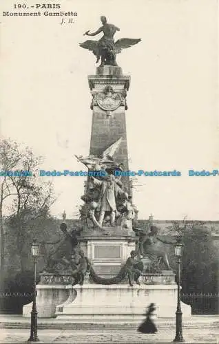 R670734 Paris. Monument Gambetta