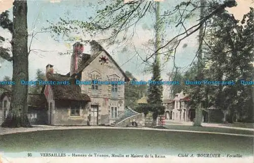 R671436 Versailles. Hameau de Trianon. Moulin et Maison de la Reine. A. Bourdier