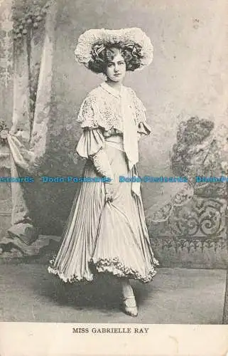 R670743 Miss Gabrielle Ray. 1905