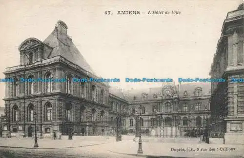 R671460 Amiens. L Hotel de Ville. Dupres. I.P.M