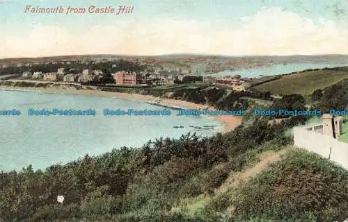 R671464 Falmouth von Castle Hill. Valentine Serie