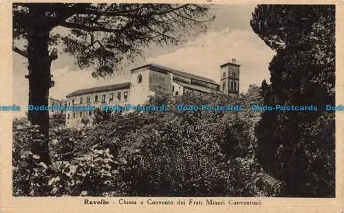 R671487 Ravello. Chiesa e Convento dei Frati Minori Conventuali. Nogare e Armett