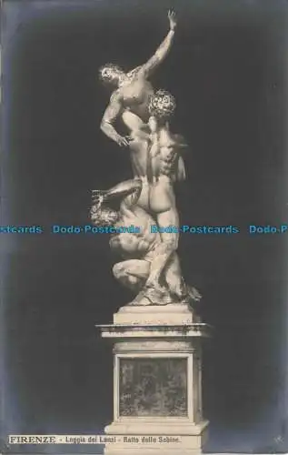 R671515 Firenze. Loggia dei Lanzi. Ratto Delle Sabine