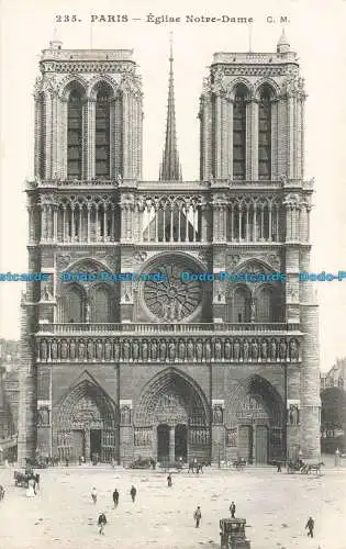 R670824 Paris. Eglise Notre Dame