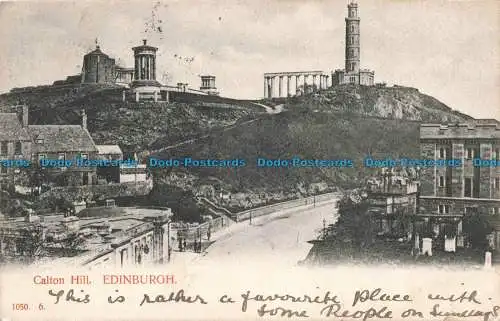 R671519 Edinburgh. Calton Hill. Hartmann. 1904