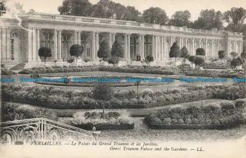 R671522 Versailles. Großer Trianon-Palast und die Gärten. LL. 296