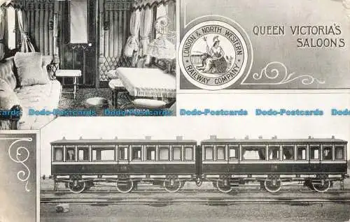 R671532 Queen Victoria Limousinen. London und North Western Railway. 1905. Multi Vi