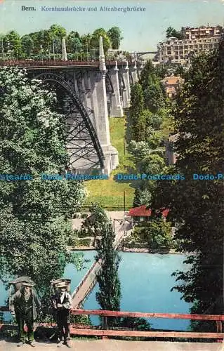 R670859 Bern. Kornhausbrücke und Altenbergbrücke. Ph. B