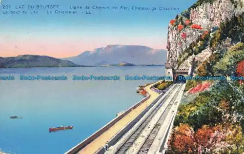 R671591 Lac du Bourget. Ligne de Chemin de Fer. LL. 207