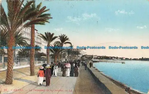 R671607 Cannes. La Promenade de la Croisette. LL. 24