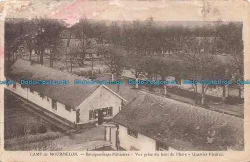 R671611 Camp de Mourmelon. Baraquements Militaires. Vue Prise du Haut du Phare.