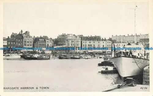 R671622 Ramsgate Harbour and Town