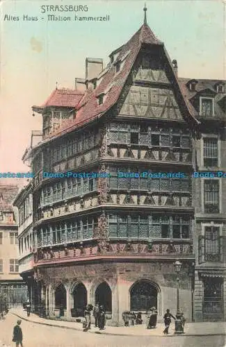 R670968 Strassburg. Altes Haus. Maison Kammerzell. W.S.S