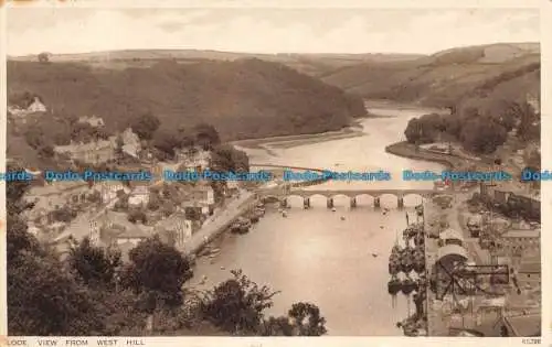 R671770 Looe. Blick vom West Hill. Photochrom. 1931