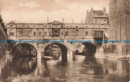 R671795 Badewanne. Pulteney Bridge. F. Frith