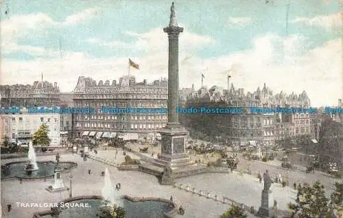 R671806 Trafalgar Square. D. G. Thomson. Diese feine Serie von Bildkarten