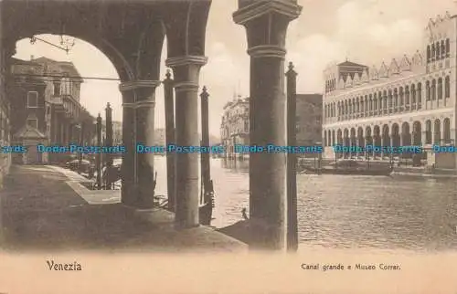 R671842 Venezia. Canal Grande e Museo Correr. A.P