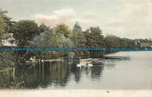 R671856 Old Shirley Pond. F. G. O. Stuart. 1905