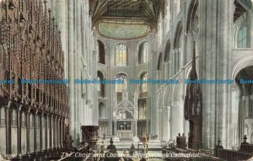 R671868 Peterborough Cathedral. Chor und Chor. F. Hartmann