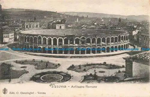 R671908 Verona. Anfiteatro Romano. O. Onestinghel