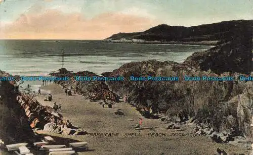 R671909 Woolacombe. Barricane Shell Beach. 1907