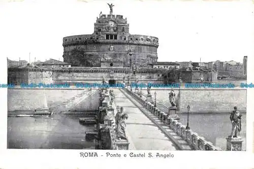 R671980 Roma. Ponte e Castel S. Angelo