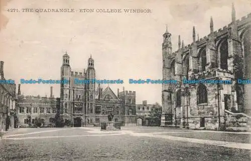 R671984 Windsor. Das Viereck. Eton College