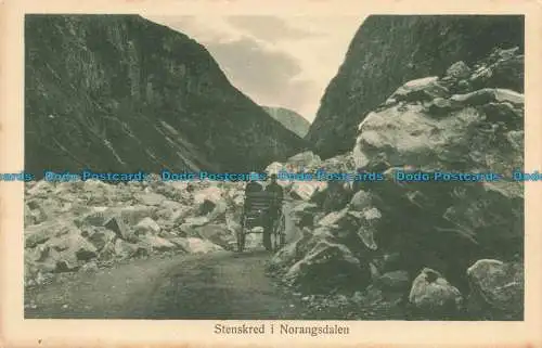 R671320 Stenskred i Norangsdalen. Paul E. Ritter