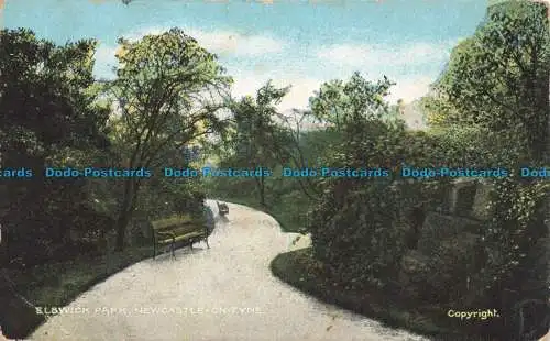 R672025 Newcastle on Tyne. Elswick Park. G.D. und D.L. 1906