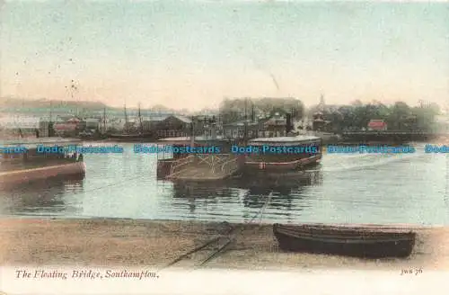 R672039 Southampton. Die schwimmende Brücke. J. Welch. 1904