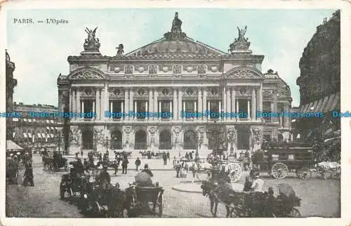 R672094 Paris. L Opera. Postkarte