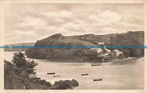 R672119 Truro. Malpas Fähre. Fluss Fal. G. H. Philip