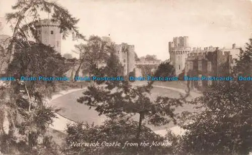 R672126 Warwick Castle vom Hügel. Serie Pfau. Nr. 3077 P