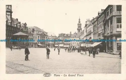 R672167 Mons. La Grand Place. Preaux und Ghlin