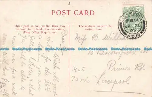 R672808 Lexdenfedern. Postkarte. 1905