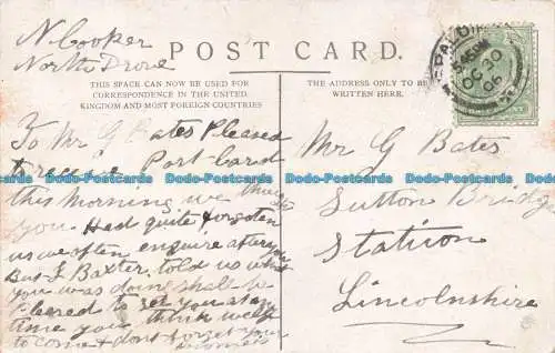 R672809 Bohrung. Postkarte. 1906