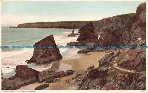 R672821 Bedruthan Steps. in der Nähe von Newquay. 1938