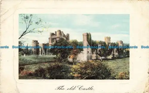 R672822 Das alte Schloss. Postkarte