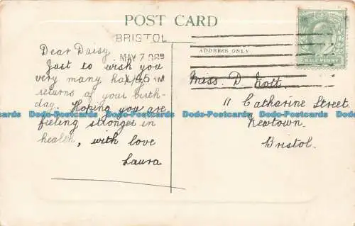 R672834 Die Ruinen der Abtei. Postkarte. 1908