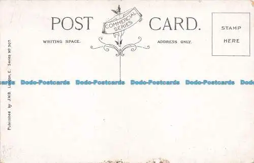 R672840 Brockwell Park. Alter Garten. J. W. B. Handelsserie. Nr. 307