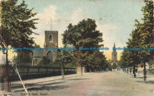 R672852 Rugby. Clifton Road. London View. 1911