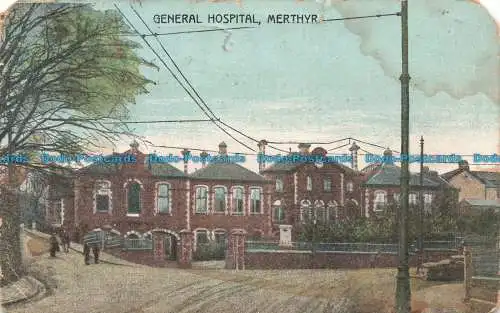 R672863 Merthyr. Allgemeines Krankenhaus. J. Brooke. 1918