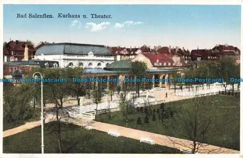 R672874 Bad Salzuflen. Kurhaus u. Theater. Carl Fornfeld