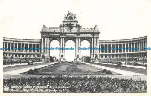 R672286 Bruxelles. Arcade Monumentale du Cinquantenaire. Nels. Ern. Thill