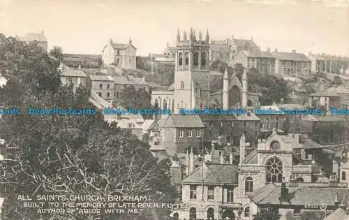 R672290 Brixham. Allerheiligenkirche. Gebaut zur Erinnerung an späte Rev. H. F. Lyte.