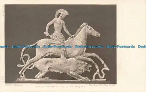 R672891 British Museum. Bellerophon und Chimaera. Fine Art Publ