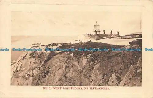 R672382 Bull Point Leuchtturm. Nr. Ilfracombe. W. H. Smith. 1913