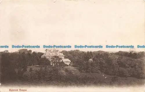 R672386 Renton House. Postkarte. 1905