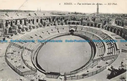 R672437 Nimes. Vue Interieure des Arenes. ND. Foto